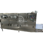 100BPH Single Road 5 Gallon Water Filling Machine Cuci Air Alkali Panas