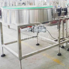 1000-6000 BPH Meja Mesin Penyortir Botol Rotary Dengan Stainless Steel