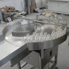 1000-6000 BPH Meja Mesin Penyortir Botol Rotary Dengan Stainless Steel