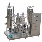 Lini Produksi Minuman Ringan Tangki Ganda Penukar Piring Minuman Mesin Karbonasi CO2 Mixer 3000L / H