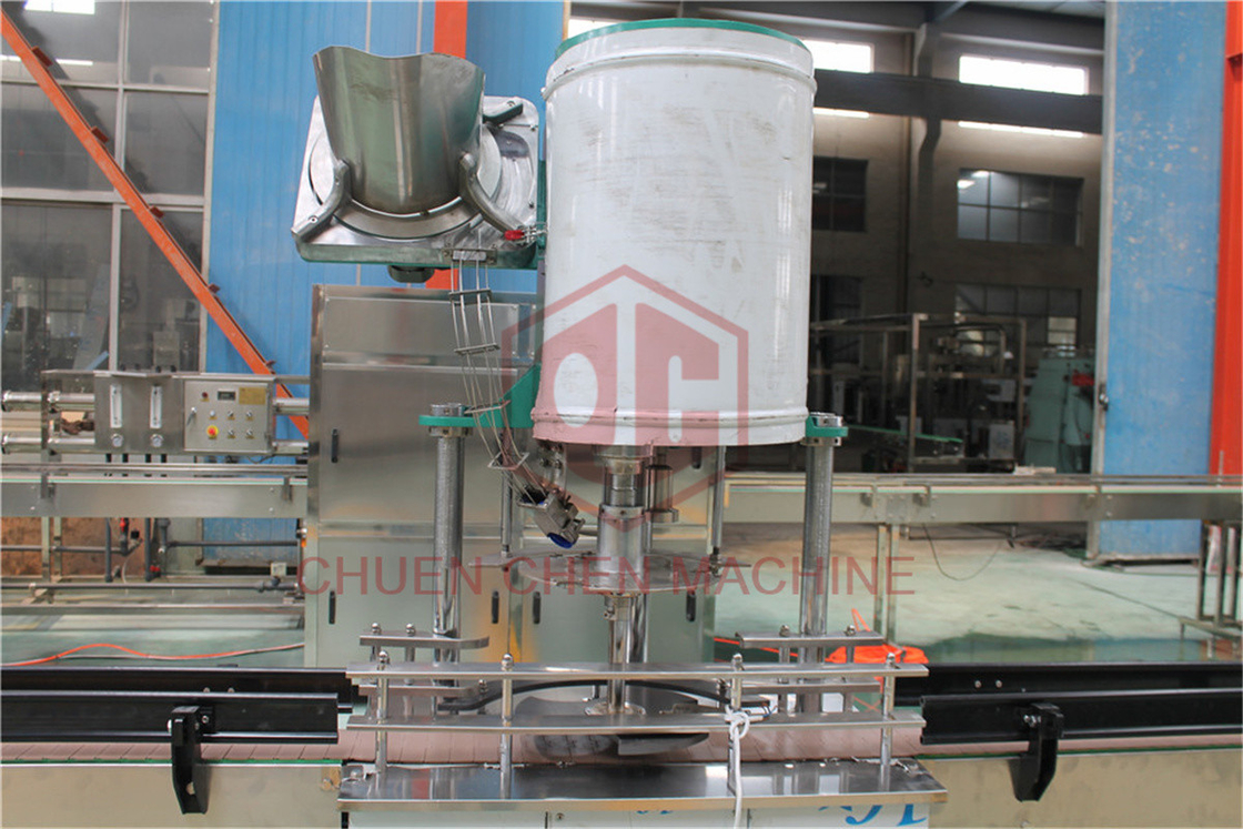 Semi Automatic Plastic Bottle Filling Machine With Solenoid Control