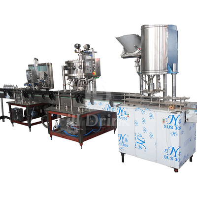 0-2L CSD Minuman Berkarbonasi Mengisi Mesin Lini Produksi Minuman Berkarbonasi